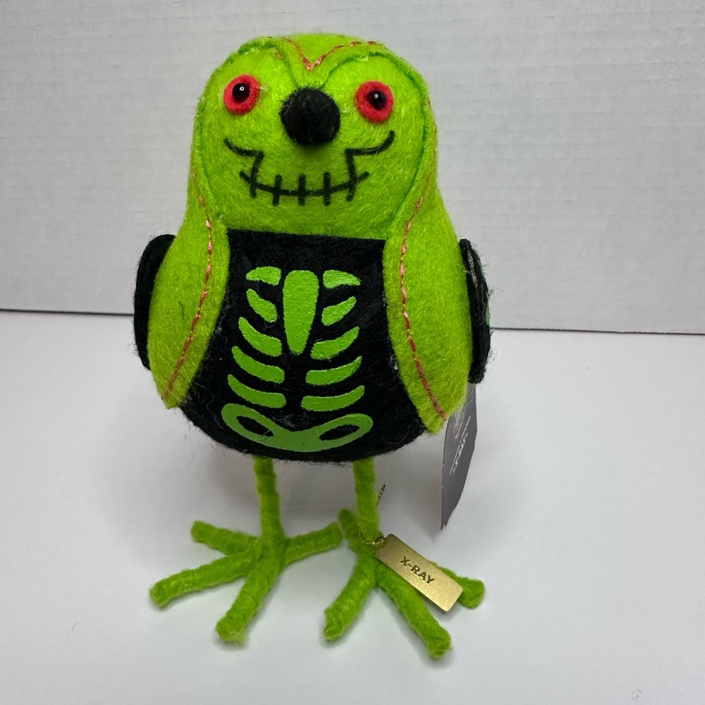 Target Hyde and EEK Halloween 2024 “X-RAY” Featherly Friends  Bird Decor NWT